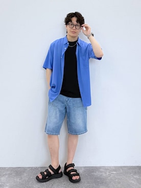 yasu(GLOBALWORK)さん(メンズ・175cm)の春コーディネート