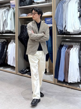 yasu(GLOBALWORK)さん(メンズ・175cm)の冬コーディネート