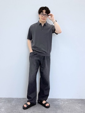 yasu(GLOBALWORK)さん(メンズ・175cm)の春コーディネート
