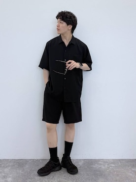yasu（GLOBALWORK）さん（メンズ・175cm）の春コーディネート