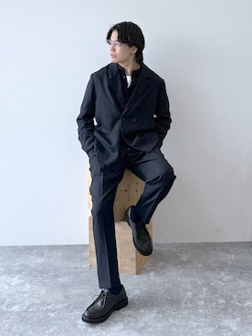 「アイテム（その他シューズ）」を使った、yasu（GLOBALWORK）さん（メンズ・175cm・20代）の秋コーディネート