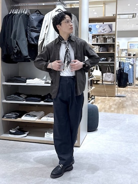 「GLOBAL WORK（グローバルワーク）のアイテム（財布/小物）」を使った、yasu（GLOBALWORK）さん（メンズ・175cm）の春コーディネート