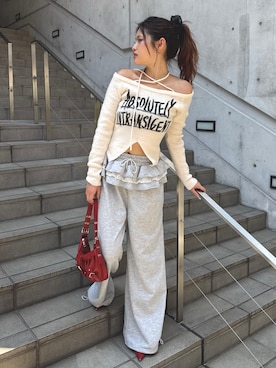 「ラメ」｜MIAKIさん（レディース・164cm）の秋コーディネート