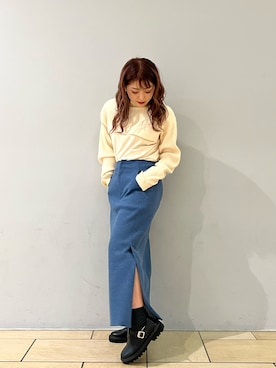 makoさん（レディース・155cm）の冬コーディネート