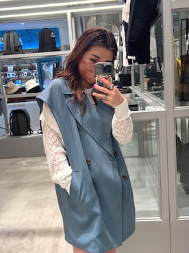 makoさん（レディース・155cm）の冬コーディネート