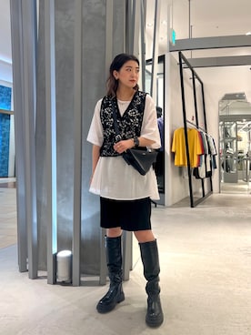 makoさん（レディース・155cm）の夏コーディネート