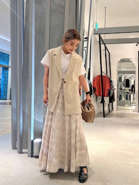 makoさん（レディース・155cm）の春コーディネート