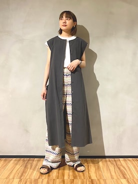 naminoさん（レディース・154cm）の春コーディネート