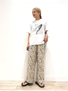 「unify（ユニファイ）のアイテム」を使った、naminoさん（レディース・154cm）の夏コーディネート