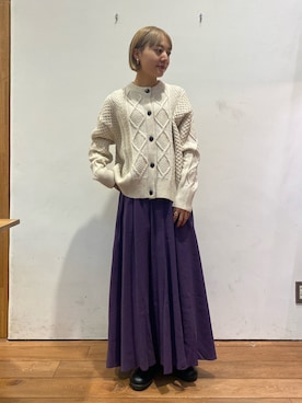 naminoさん（レディース・154cm）の冬コーディネート