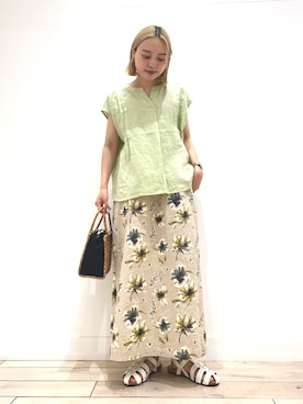 naminoさん（レディース・154cm）の夏コーディネート