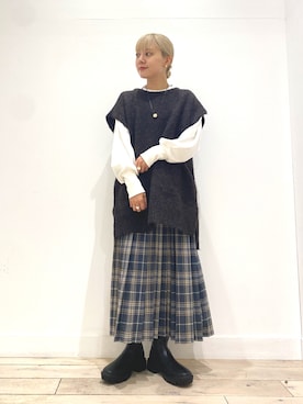 naminoさん（レディース・154cm）の秋コーディネート