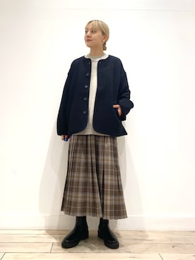 naminoさん（レディース・154cm）の秋コーディネート