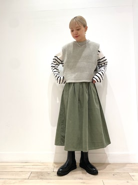 naminoさん（レディース・154cm）の秋コーディネート