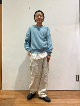 naminoさん（レディース・154cm）の冬コーディネート
