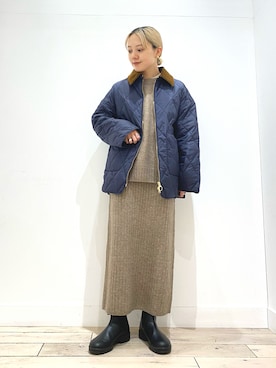 「Blundstone（ブランドストーン）のアイテム」を使った、naminoさん（レディース・154cm）の秋コーディネート