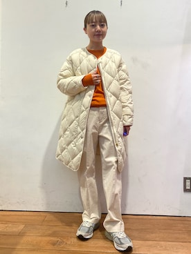 naminoさん（レディース・154cm）の冬コーディネート