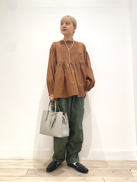 naminoさん（レディース・154cm）の秋コーディネート