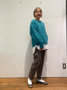 naminoさん（レディース・154cm）の冬コーディネート