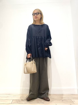 naminoさん（レディース・154cm）の秋コーディネート