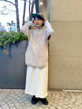 naminoさん（レディース・154cm）の冬コーディネート