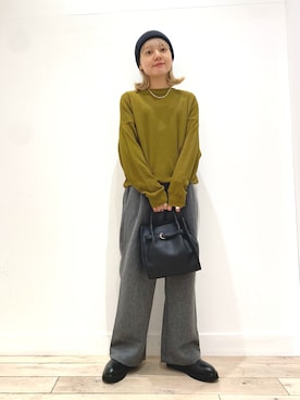 naminoさん（レディース・154cm）の秋コーディネート