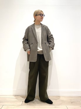 naminoさん（レディース・154cm）の秋コーディネート