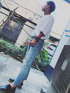 「BEAMS（ビームス）のアイテム（腕時計）」を使った、kantaroucgdさん（メンズ・160cm）の夏コーディネート