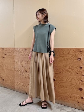 ERIKAさん（レディース・161cm）の夏コーディネート