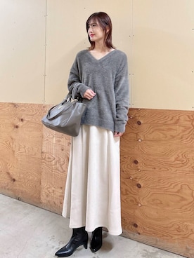 ERIKAさん(レディース・161cm)の秋コーディネート