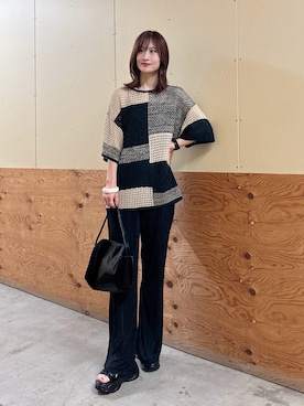 ERIKAさん（レディース・161cm）の夏コーディネート