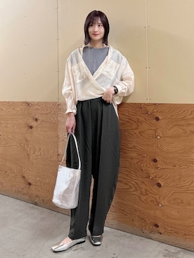 ERIKAさん（レディース・161cm）の夏コーディネート