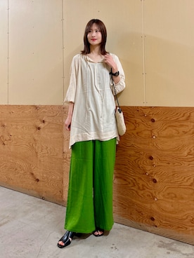 ERIKAさん（レディース・161cm）の春コーディネート