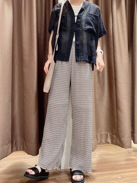 ERIKAさん（レディース・161cm）の夏コーディネート