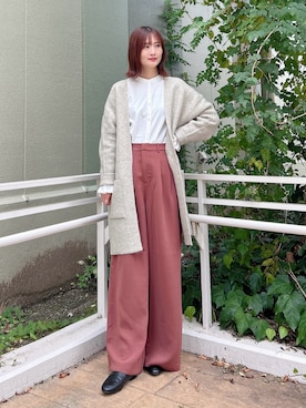 ERIKAさん（レディース・161cm）の秋コーディネート