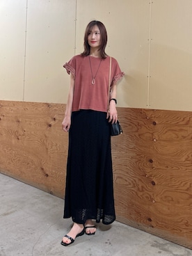 ERIKAさん(レディース・161cm)の夏コーディネート
