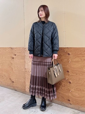 ERIKAさん(レディース・161cm)の冬コーディネート