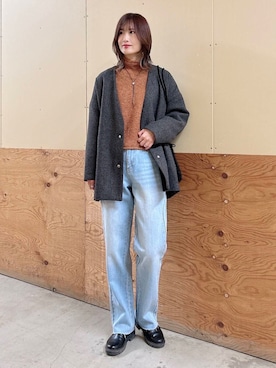 ERIKAさん（レディース・161cm）の冬コーディネート