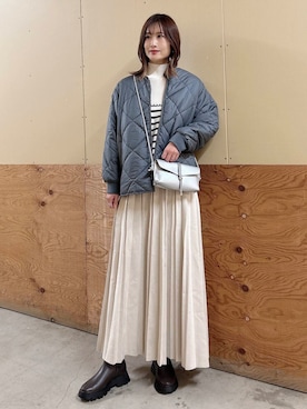 ERIKAさん(レディース・161cm)の冬コーディネート