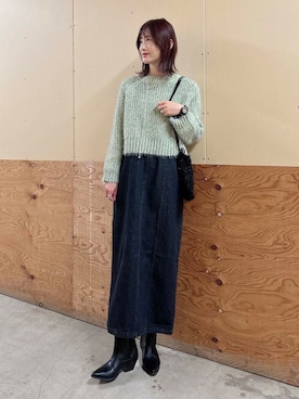 ERIKAさん（レディース・161cm）の秋コーディネート