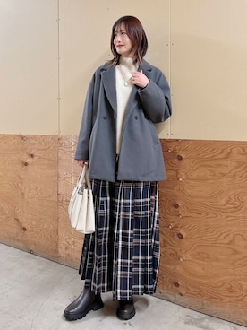 ERIKAさん(レディース・161cm)の冬コーディネート