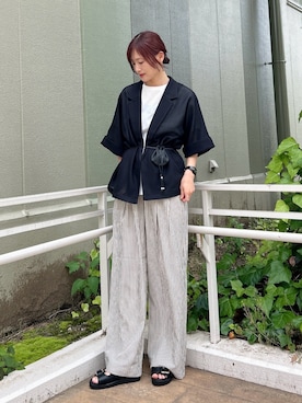 ERIKAさん（レディース・161cm）の春コーディネート