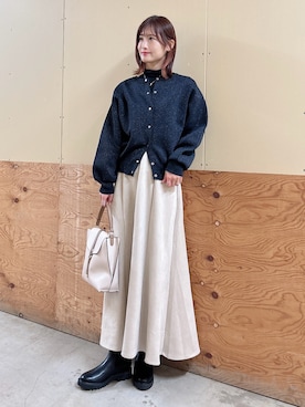 ERIKAさん（レディース・161cm）の秋コーディネート