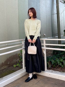 ERIKAさん（レディース・161cm）の冬コーディネート