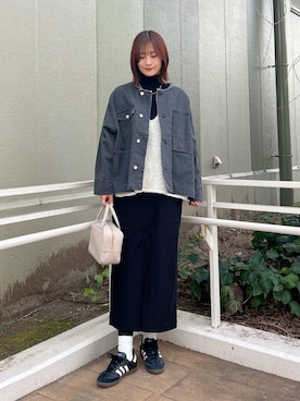 ERIKAさん（レディース・161cm）の冬コーディネート