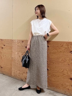 ERIKAさん（レディース・161cm）の夏コーディネート