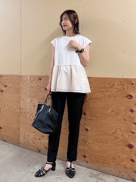 ERIKAさん（レディース・161cm）の夏コーディネート