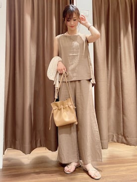 ERIKAさん（レディース・161cm）の夏コーディネート