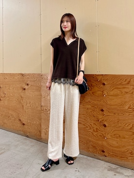 ERIKAさん（レディース・161cm）の春コーディネート