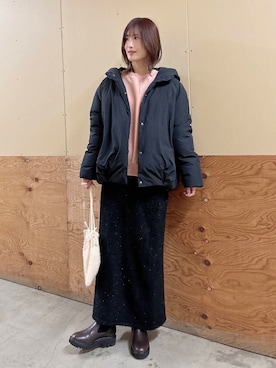 ERIKAさん（レディース・161cm）の冬コーディネート